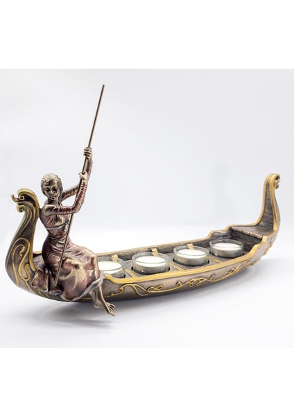 Kadınlı Gondol Figür 39CM