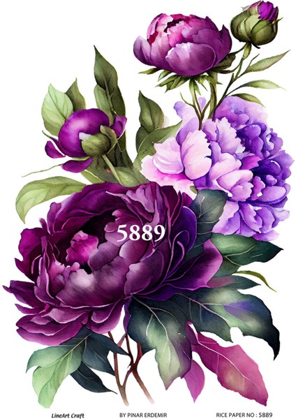 Pirinç Dekopaj Kağıdı LA-5889