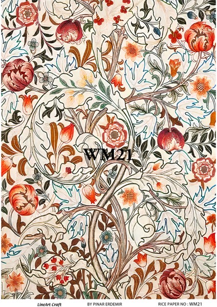 Pirinç Dekopaj Kağıdı LA-WM21