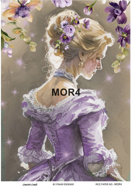 Pirinç Dekopaj Kağıdı La-Mor4