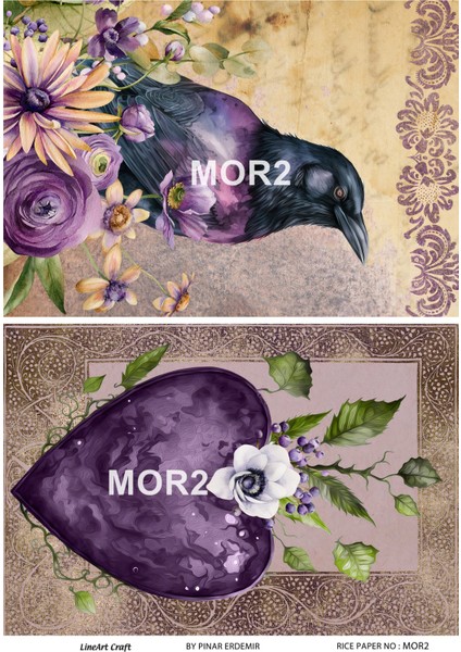 Pirinç Dekopaj Kağıdı La-Mor2