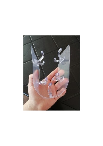 Yakut Şeffaf Silikon Yapışkanlı Askılık 5'li