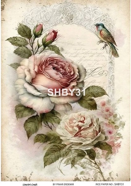 Pirinç Dekopaj Kağıdı LA-SHBY31