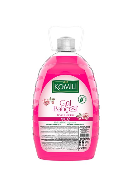 Sıvı Sabun 3 lt + 400 ml Gül Bahçesi Lavanta Tazeliği Badem Sütü
