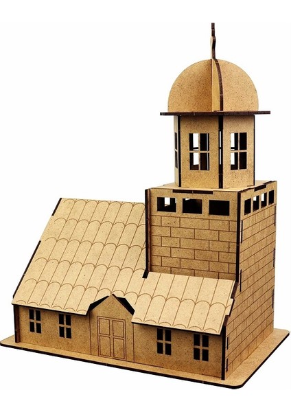 Maket Kız Kulesi Ahşap Maket Kız Kulesi Naturel Kız Kulesi Boyama Kız Kulesi Boyama Maketi Kız Kulesi