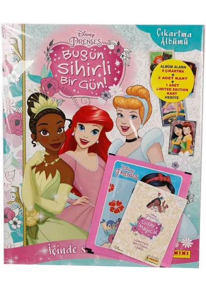 Disney Princess Bugün Sihirli Bir Gün Çıkartma Albümü