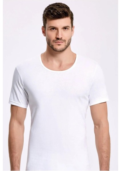Ilke Erkek Pamuk'lu Açık Yaka Fanila Atlet 1003 - 3 Adet
