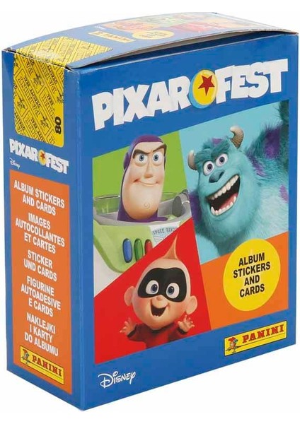 Disney Pixar Fest Çıkartma Kartları