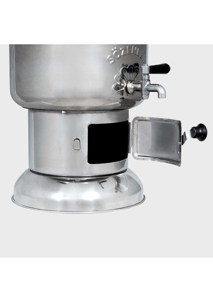 KS14 6 Lt Krom Kömürlü Semaver modelleri