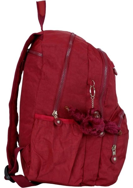 Cox 8826 Bordo Unisex Klinkır Kumaş Sırt Çantası modelleri