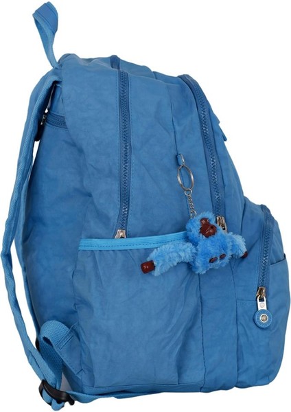Cox 8826 Mavi Unisex Klinkır Kumaş Sırt Çantası