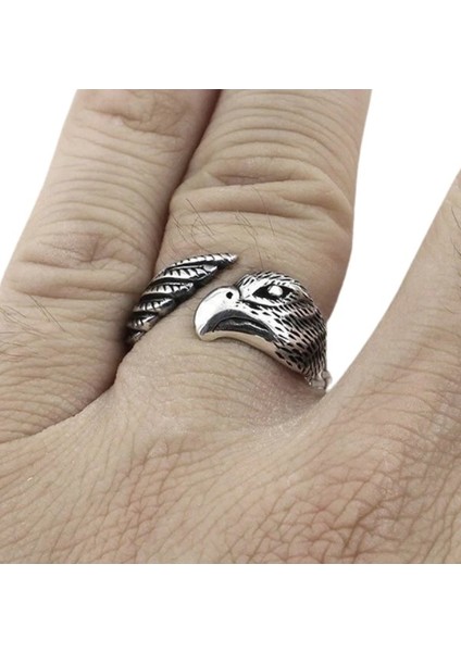 Gümüş Erkek Yüzük Kartal fiyatları