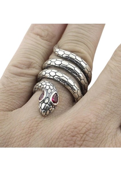 Gümüş Erkek Yüzük Yilan fiyatları