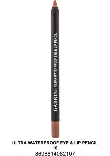 Ultra Waterproff Eye & Lip Pencil No: 10