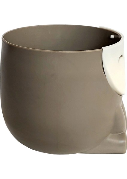 4 Adet Sevimli Gülen Yüz Saksı Seti 0,8 Litre Yeşil 11CM Kalemlik Kaşıklık Plastik Sukulent Saksısı fırsatları