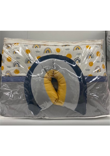 Rainbow Uyku Seti 75x130 Sarı