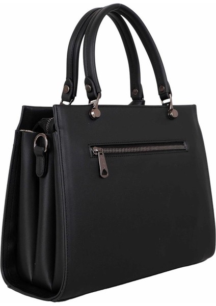 M824 Siyah Suni Deri Bayan Çapraz El ve Omuz Çantası indirimleri