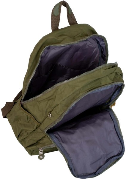 Cox 8826 Haki Unisex Klinkır Kumaş Sırt Çantası
