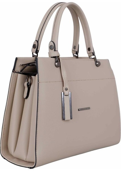 M824 Bej Suni Deri Bayan Çapraz El ve Omuz Çantası fiyatları