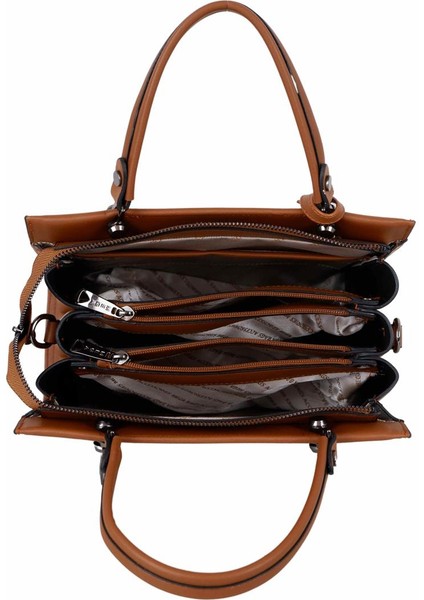 M824 Bej Suni Deri Bayan Çapraz El ve Omuz Çantası indirimleri