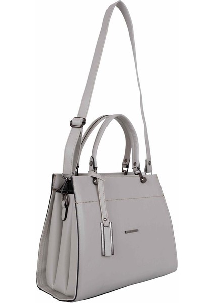 M824 Açık Gri Suni Deri Bayan Çapraz El ve Omuz Çantası fiyatları
