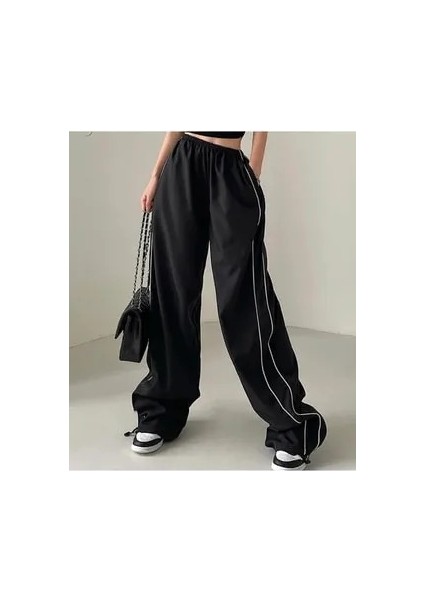 Y2K Harajuku Zip Detay Eşofman Altı indirimleri