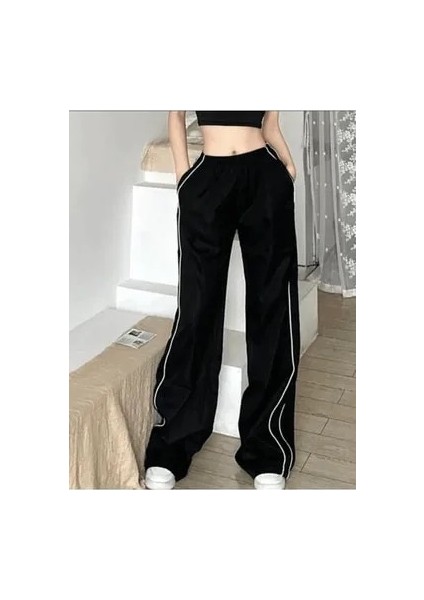 Y2K Harajuku Zip Detay Eşofman Altı modelleri