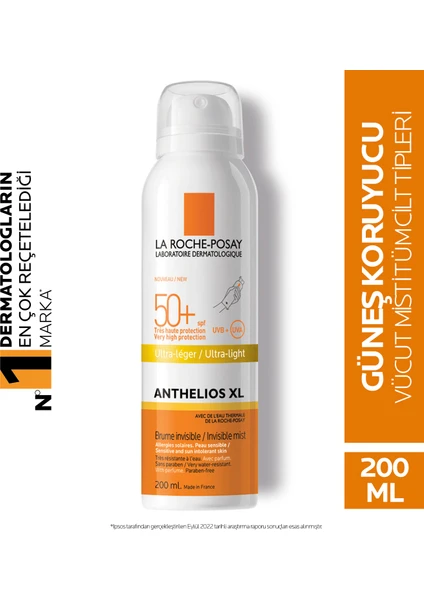 La Roche-Posay Anthelios Xl Spray Spf 50+ 200 ml Güneş Koruma Kremi Sprey