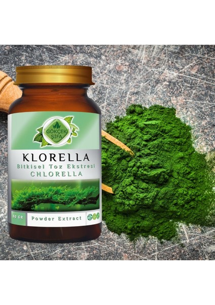 Chlorella Toz Ekstresi 80 Gr. Cam Kavanoz