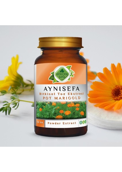 Aynısefa Toz Ekstresi 50 gr. Cam Kavanoz