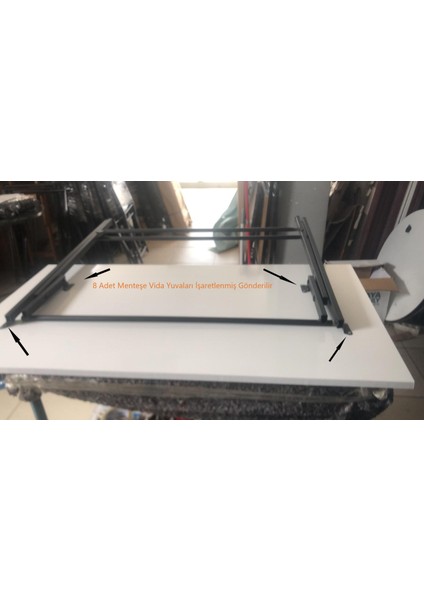 Kare Çam Balkon Bahçe Çalışma Mutfak Masa 70X70 cm fırsatları