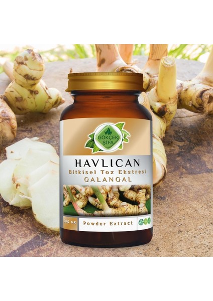 Havlıcan Toz Ekstresi 100 Gr. Cam Kavanoz