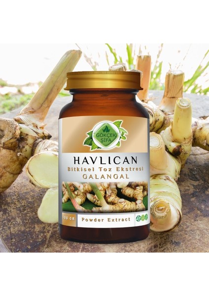 Havlıcan Toz Ekstresi 100 Gr. Cam Kavanoz