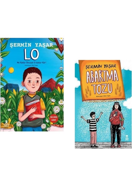 Şermin Yaşar Kitapları - Lo - Abartma Tozu