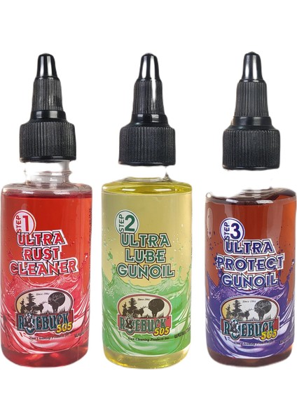505 3lü Ultra Damla Tabanca Bakım Yağı Seti 150GR