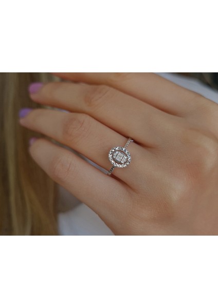 Anais Belle Baget Pırlanta Yüzük 0447R0037 fırsatları