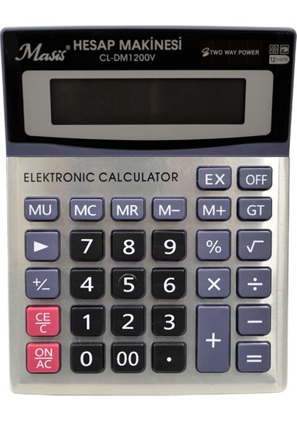 CL-DM1200V 12 Hane Masa Üstü Hesap Makinesi