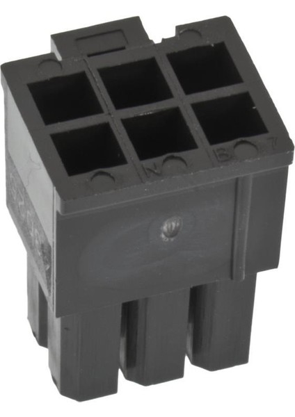 Micro Fit 2x3 (6 Pin) 3 mm Dişi Konnektör fiyatları