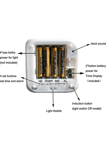 Mini Dijital Çalar Saat JINGYI1934 (Yurt Dışından) indirimleri