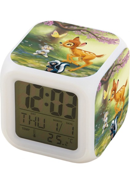 Mini Dijital Çalar Saat JINGYI2485 (Yurt Dışından)