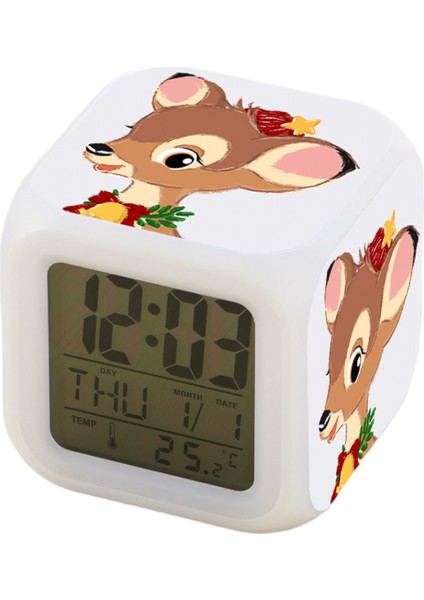 Mini Dijital Çalar Saat JINGYI2512 (Yurt Dışından)