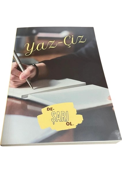 Yaz Çiz Deşarj Oldefter ( Yazan El Desenli Düz Yaprak )