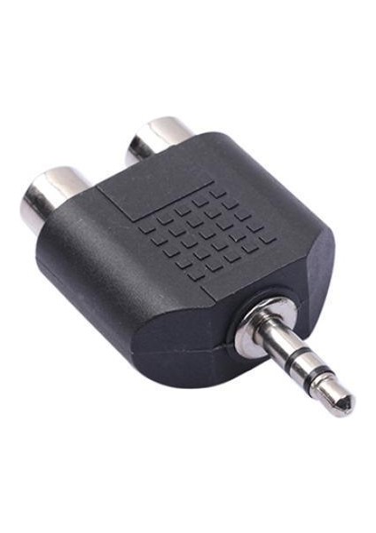 Stereo Erkek 2 Rca Dişi Çevirici Erkek 3.5 mm 2x Dişi Rca Jack 2 Rca 1 Stereo Jack