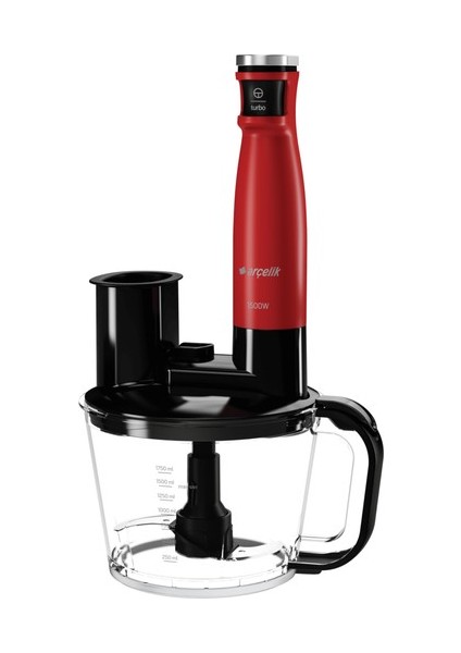 Rhb 6050 K Resital Kırmızı 1500 W Blender Set