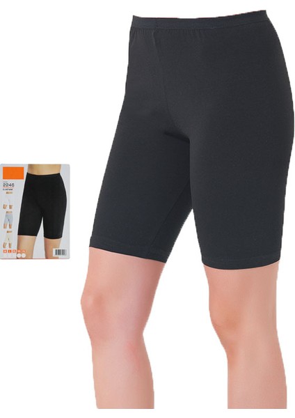 Siyah Diz Üstü Tayt