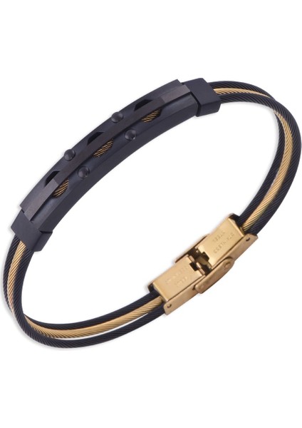 Gold Çelik Erkek Bileklik Cb 5003 NS-04050