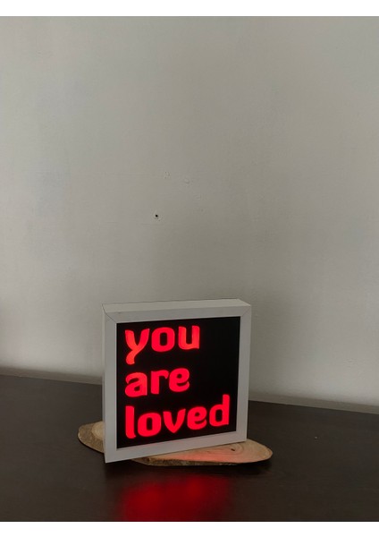 You Are Loved - Işıklı Dekor fiyatları