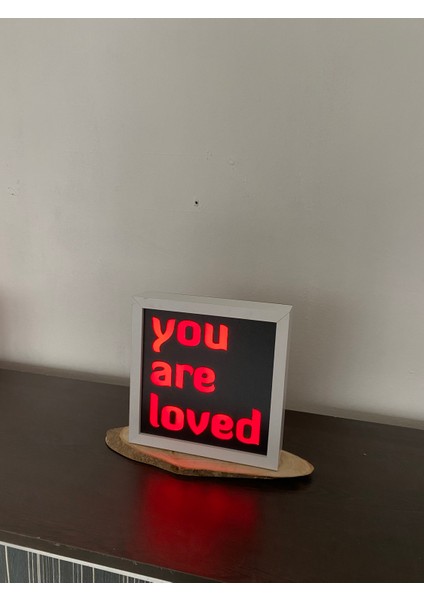 You Are Loved - Işıklı Dekor fırsatları