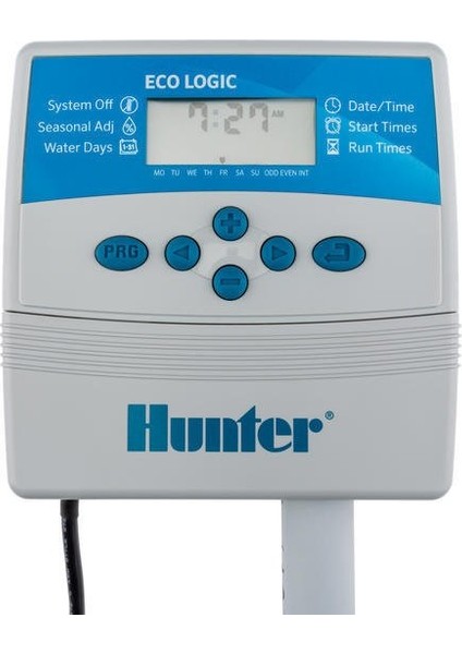 Eco-Logic 6 Istasyonlu, Iç Mekan, 24V Ac. Elektrikli Sulama Kontrol Ünitesi