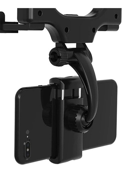 Tüm Telefonlar ve Araçlara Uyumlu Ayarlanabilir Dikiz Aynası Tutucu modelleri